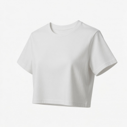 Print Crop Top T-shirt Cotton Short Sleeve T-shirts Crop Top t Shirt Cotton