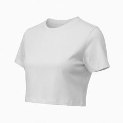 Able Playeras Crop Top Por Mayor Camisa Mujer Kemeja Wanita Camiseta Blanca Cotton t Shirt Tshirt Plain