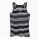Classic Stripe tank Tops Casual Top tank Clothing Summer Black and White tank Top