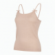 Tops Sleeveless Spaghetti Strap Camisole Double Padded Push up Knitted Vest Breathable Soft Summer Ice Silk