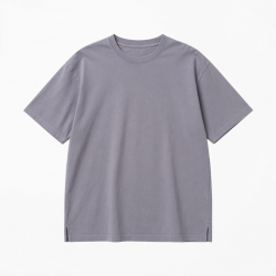 Y2k Round Neck Summer T-Shirt New Pullover Cotton Basic Tshirt Tops for