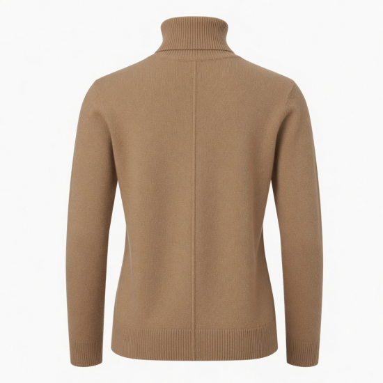Turtleneck Solid Color Top