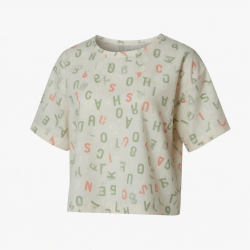 G02720C Summer Letter Print Tops