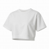 High-Waisted Breathable Cute Crop Top 210g Pure Cotton Loose Short-Sleeve Sports